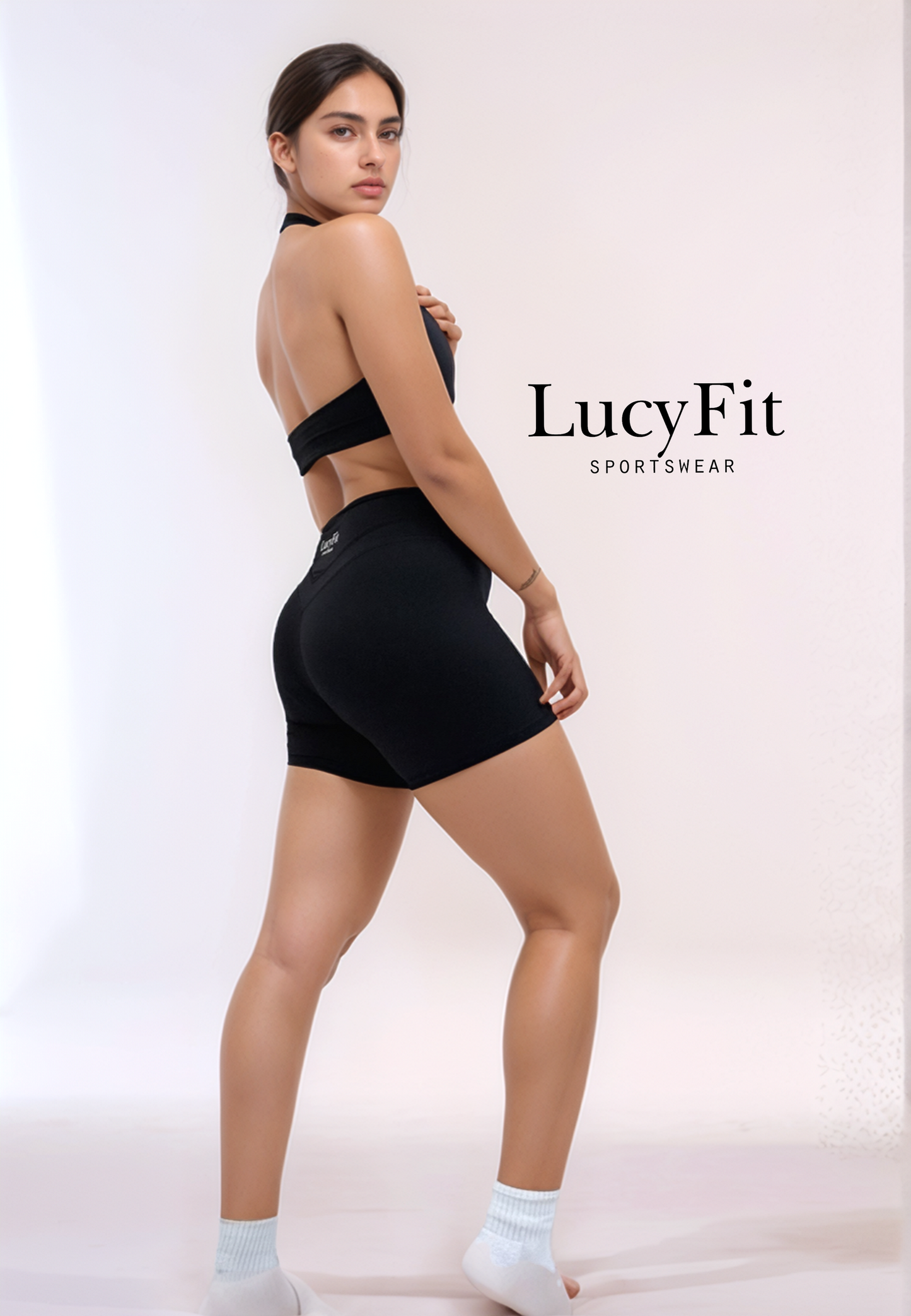 Halter set 3 piezas (shorts)