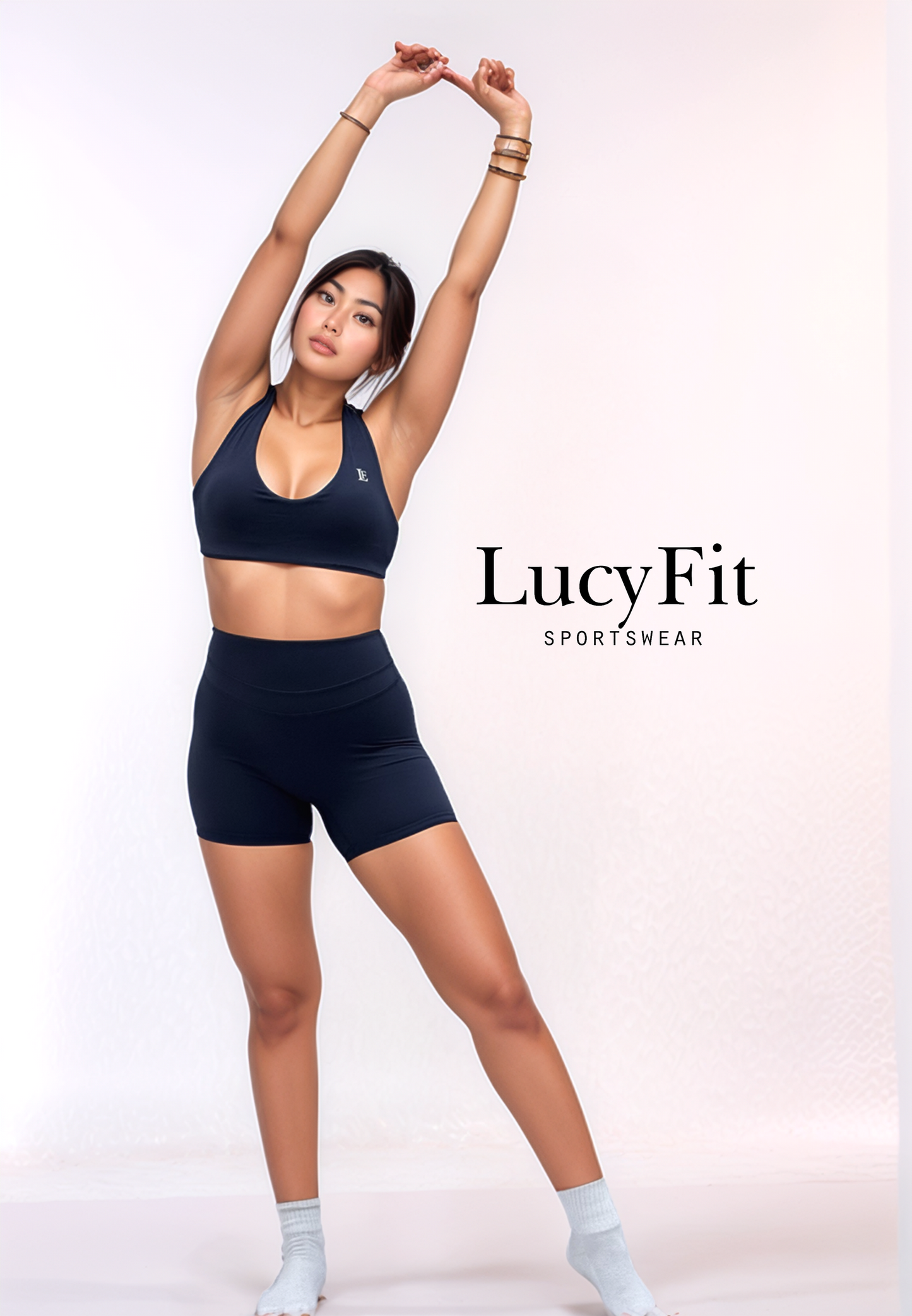 Halter set 3 piezas (shorts)