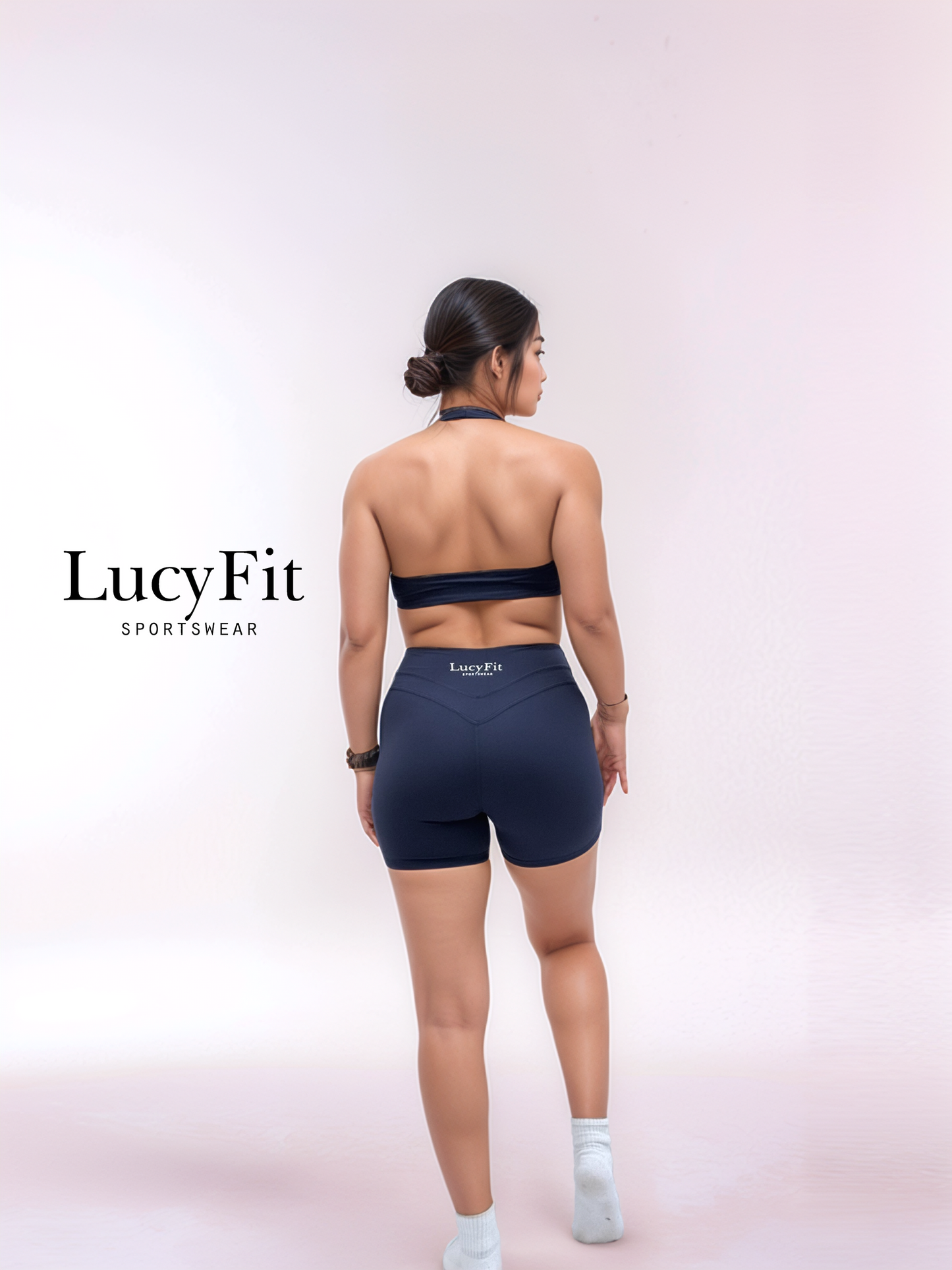 Halter set 3 piezas (shorts)