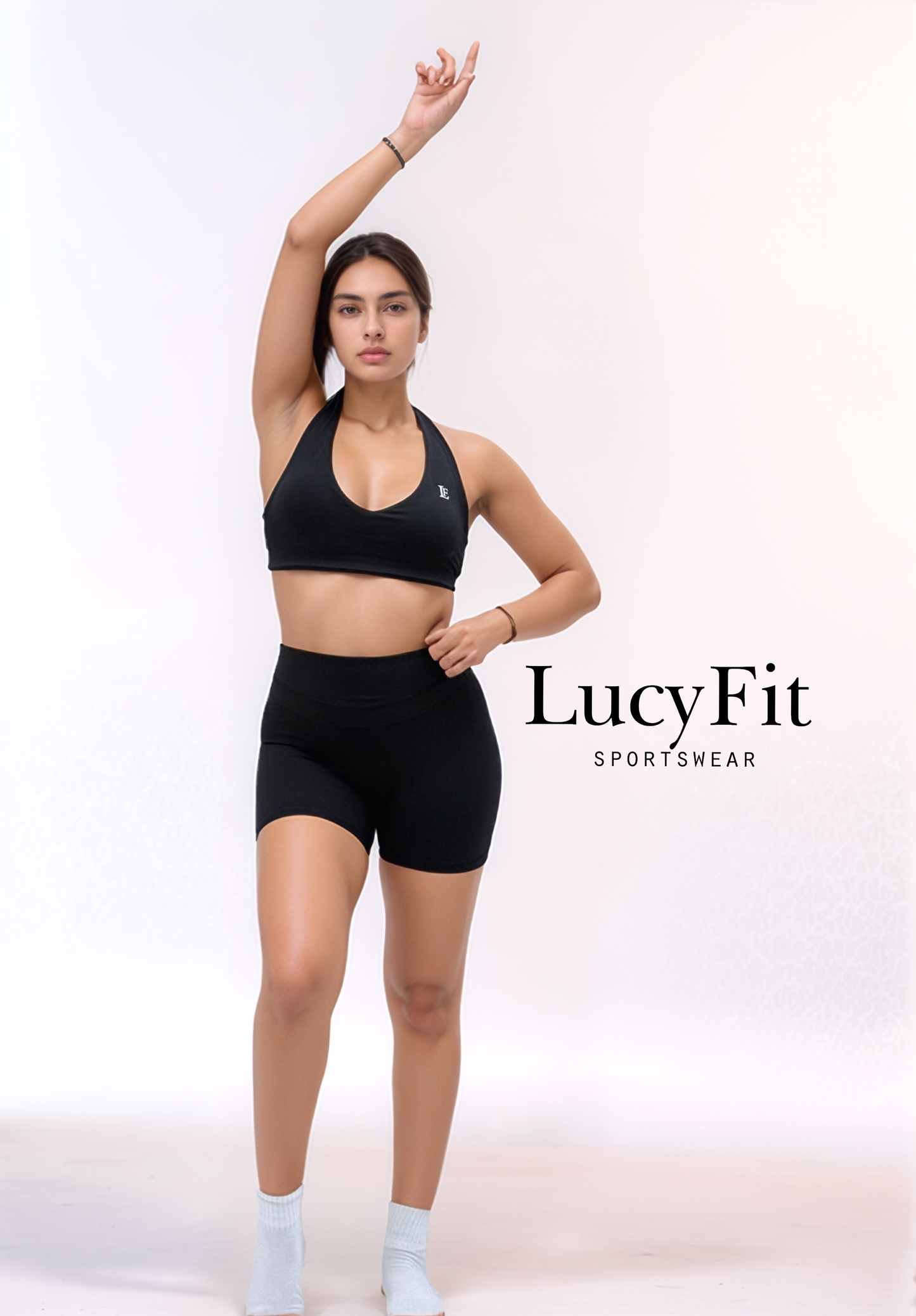 Halter set 3 piezas (shorts)