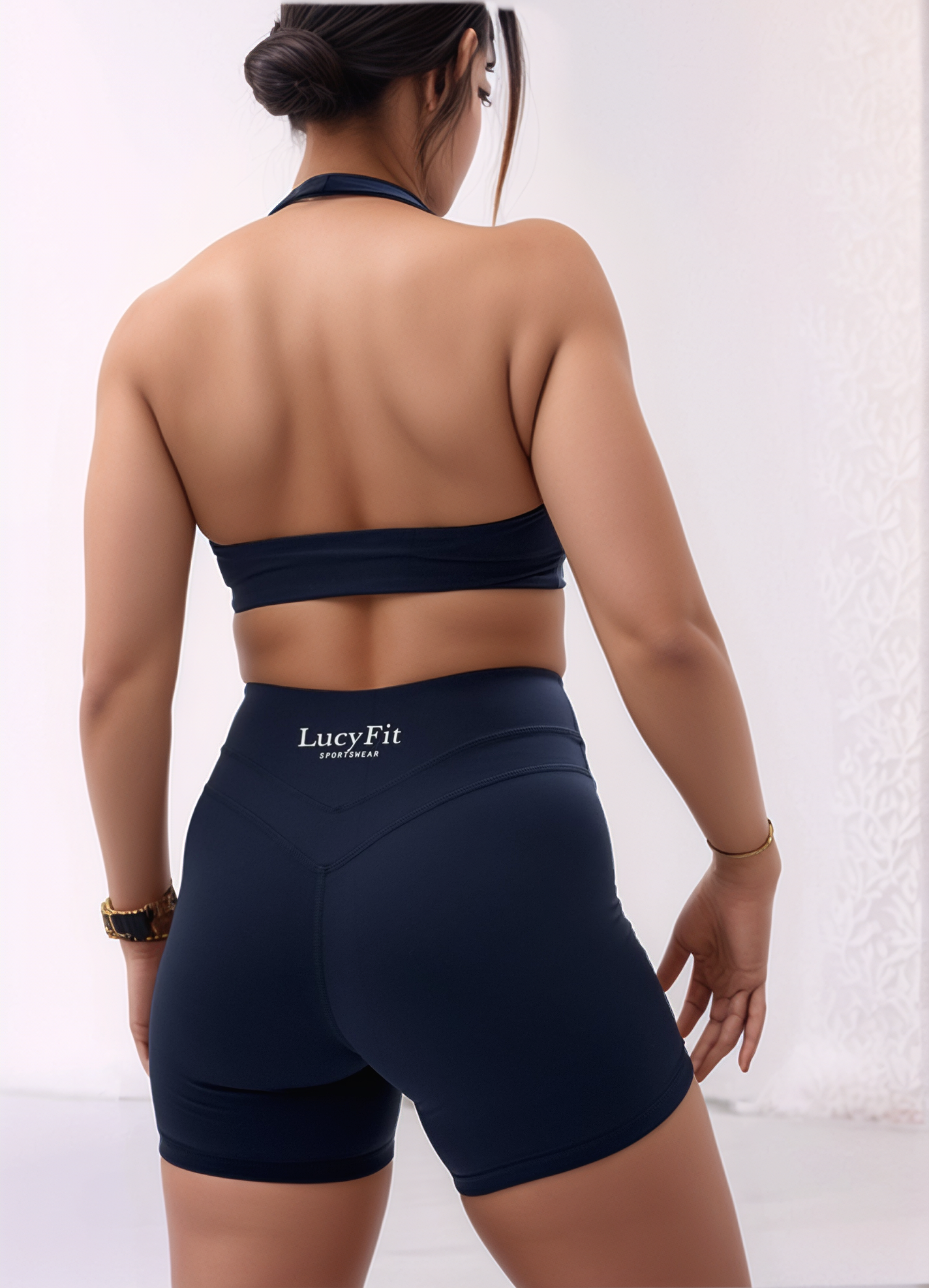 Halter set 3 piezas (shorts)